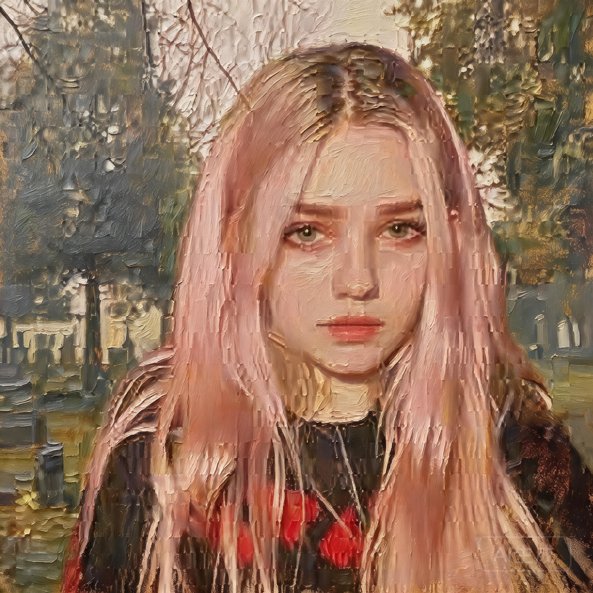 Oil Painting cartoon